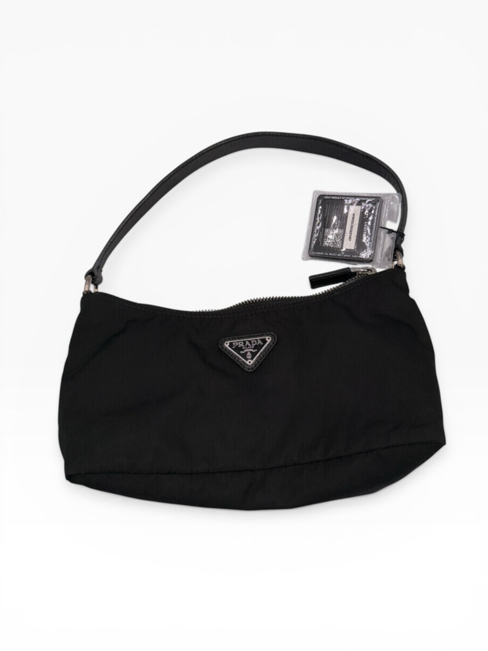 Prada Re-Edition 2005 Re-Nylon Mini Shoulder Bag Black Authenticated - Picture 10 of 16